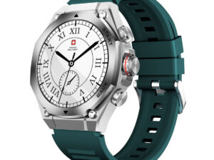 Swiss Military Smart Watch With Silicone Strap DOM 6 Green