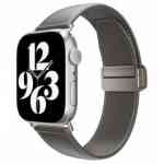 Switch Easy Strap Apple Watch Genuine Leather Magnetic Lock 42/44/45/49 mm Gray
