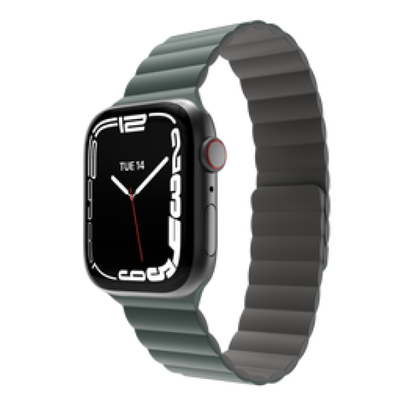 Switch Easy Strap Apple Watch Silicone Strong Magnetic 42/44/45mm Pine Green