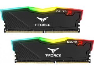 Team T-Force Delta RGB 32GB (2 x 16GB) 288-Pin DDR4 SDRAM DDR4 3600 (PC4 28800) RAM, Black