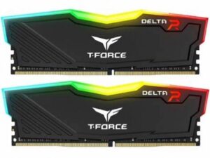 TeamGroup T-Force Delta RGB 16GB (8GBx2) DDR4 3600MHz Black