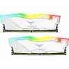 TeamGroup T-Force Delta RGB 32GB (16GBx2) DDR4 3200MHz Desktop RAM (White)