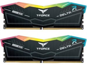 TeamGroup T-Force Delta RGB 64GB (32GBx2) DDR5 5600MHz Ram (Black)