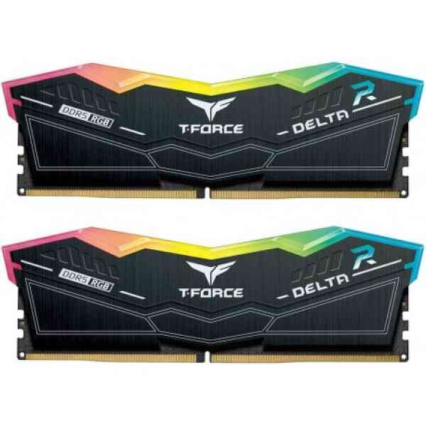 TeamGroup T-Force Delta RGB 64GB (32GBx2) DDR5 5600MHz Ram (Black)