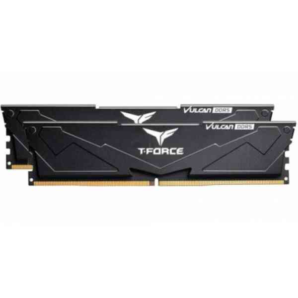 TEAMGROUP T-Force Vulcan DDR5 Ram 32GB Kit (2x16GB) 5600MHz (PC5-44800) CL36 Desktop Memory Module Ram Black