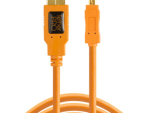TETHER PRO USB 2.0 CABLE USB TO MINI-B 8-PIN CU8015-ORG