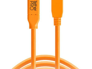TETHER PRO USB-C CABLE USB-C TO 2.0 MINI-B 5-PIN CUC2415-ORG