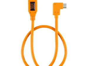 Tether Tools 20 inch USB 3.0 Type-A to C Right Angle Adapter Cable (cucrt02-org)