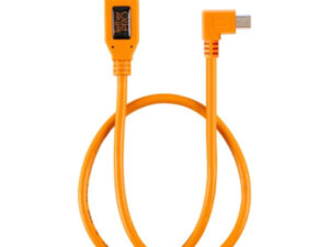 Tether Tools USB 2.0 Type-A to 5-Pin Mini-USB Right Angle Adapter Cable 20 inch(CU51RT02-ORG)