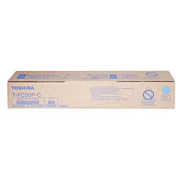 Toshiba T-FC50P-C Cyan Original Toner Cartridge