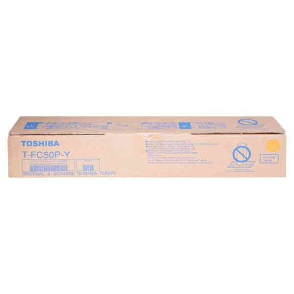 Toshiba T-FC50P-Y Yellow Original Toner Cartridge