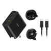 Trands 100 W GaN Fast Charger with 100 W Type-C Cable, Black, TR-AD3387