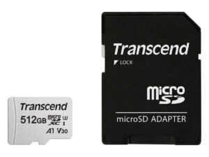 Transcend MicroSDXC Card S512USD300S 512GB