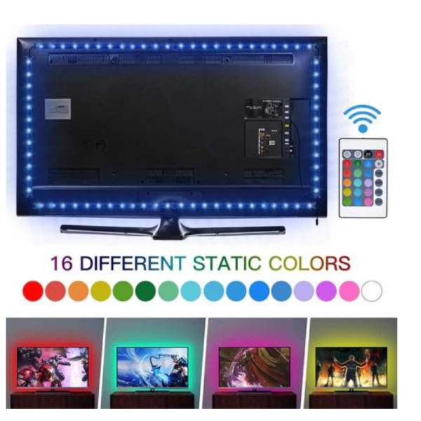 TWISTED MINDS GAMING MONITOR TV RGB LED STRIP 2M