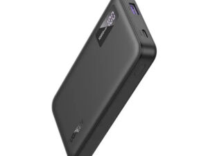 Ugreen 10000 Mah Fast Charging Power Bank, USB-C 30W + USB-A 22.5W, Black, PB311-25742