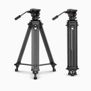 Ulanzi MT-81 Heavy-Duty Video Tripod with Fluid Head