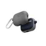 Uniq Case Clyde Lock AirPods Pro 2nd Gen 2022 Grey Chalk/Marine Blue