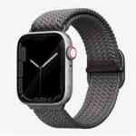 Uniq Strap Apple Watch Aspen Braided 42/44/45/49mm Granite Grey