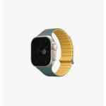Uniq Strap Apple Watch Revix Reversible Magnetic 42/44/45/49 mm Viridian Green/Burnt Yellow