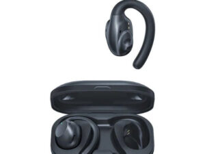 USAMS EM Series EM20 Bluetooth 5.3 Earhook Sports Headset Stereo Wireless Music Earphone - Black(BHUEM01)