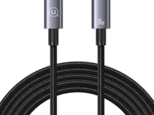 USAMS US-SJ665 USB-C / LIGHTNING CABLE 30W 2M FAST CHARGING TARNISH