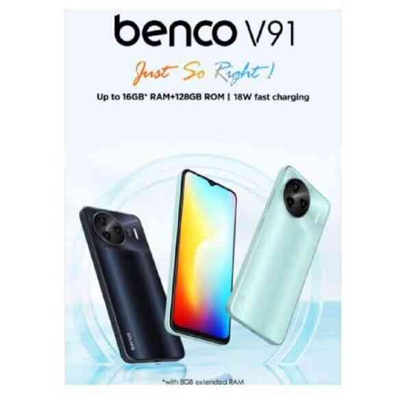 V91 Midnight Black 8GB + 128GB 4G - Middle East Version