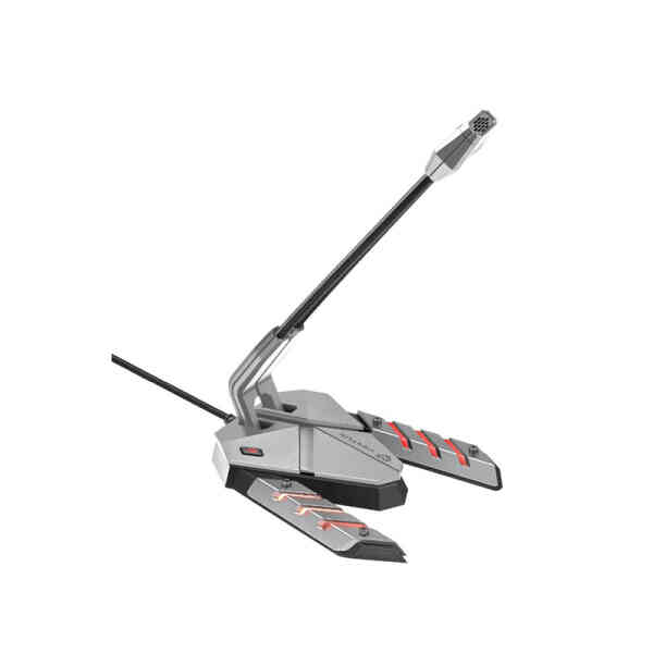 VERTUX STREAMER - 3 MIC - GREY
