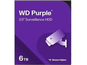 WD 6TB WD64PURZ Purple 256MB SATA 6Gb/s