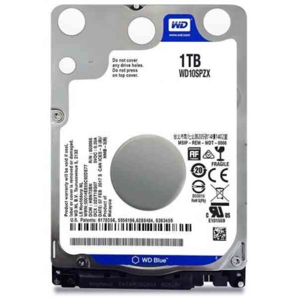 WD Blue 1TB SATA HDD 2.5"
