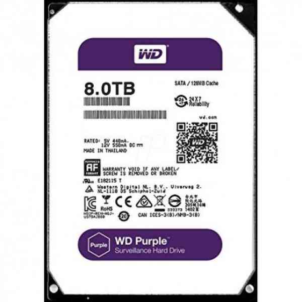 WD Purple 8TB SATA HDD