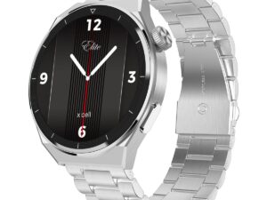 X.Cell Smart Watch Elite 4 Silver Stainless Steel