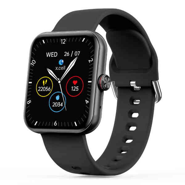 Xcell Smart Watch G5 Talk ,Black Color,Fitness Tracker , XL-WATCH-G5-TALK-BFBS
