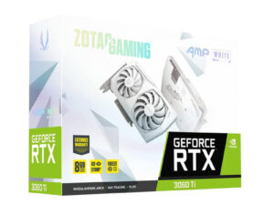 ZOTAC GAMING GEFORCE RTX 3060TI AMP LHR 8GB GDDR6 WHITE EDITION