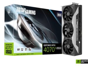 ZOTAC GAMING GeForce RTX 4070 Ti SUPER SOLID 16GB GDDR6X