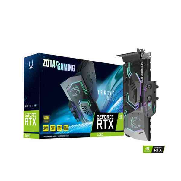 ZOTAC GRAPHICS CARD RTX 3090 ARCTIC STORM24 GB 384