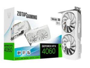 ZOTAC GRAPHICS CARD RTX 4060 TWIN EDGE OC 8GB WHITE