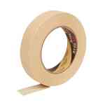 3M 201E General Purpose Masking Tape, 24 mm x 50 m - Beige