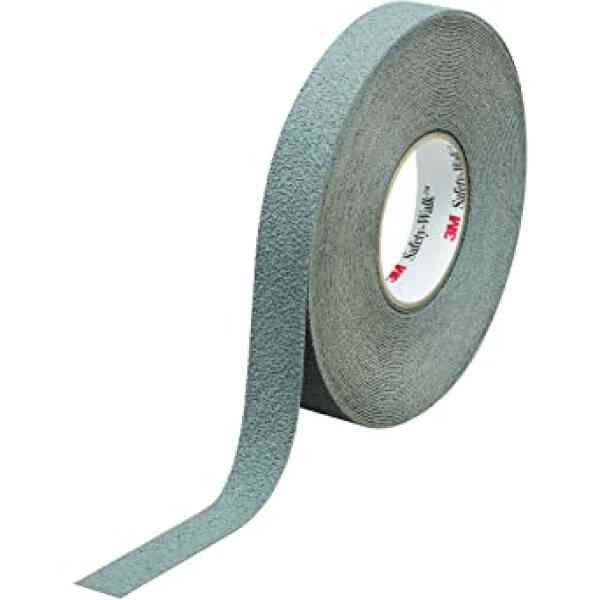 3M™ 370 Safety-Walk Slip-Resistant Tape, 1 in x 60 ft - Gray