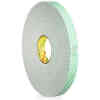 3M 4016 Double Coated Urethane Foam Tape, 1/2 in x 36 yd - Off White