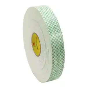 3M 4016 Double Coated Urethane Foam Tape, 1 in x 36 yd - Off White