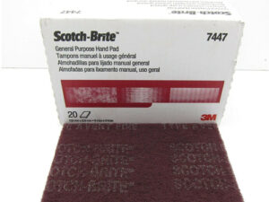 3M™ 7447 Scotch-Brite™ General Purpose Hand Pad, 6 in x 9 in - 20 Pads/Box