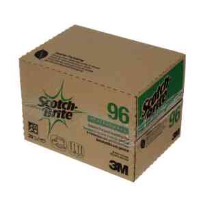 3M™ 96 Scotch-Brite™ General Purpose Scouring Pad, 6 in x 9 in - 20 Pads/Box