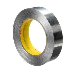 3M Aluminium Foil Tape 425, 25 mm x 55 m - Silver