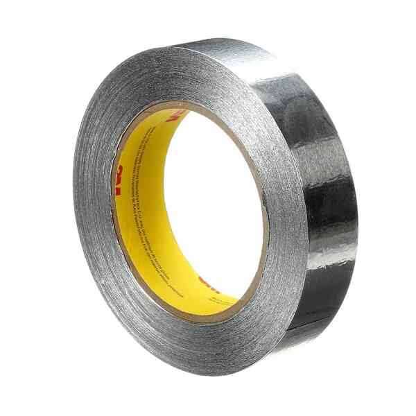 3M Aluminium Foil Tape 425, 25 mm x 55 m - Silver