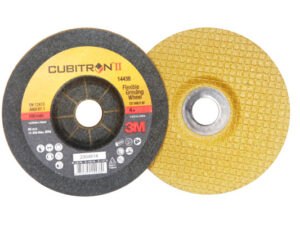 3M™ Cubitron™ II Flex Grind Wheel, T27, 115 mm x 3 mm x 22.23 mm, 36+, PN51741