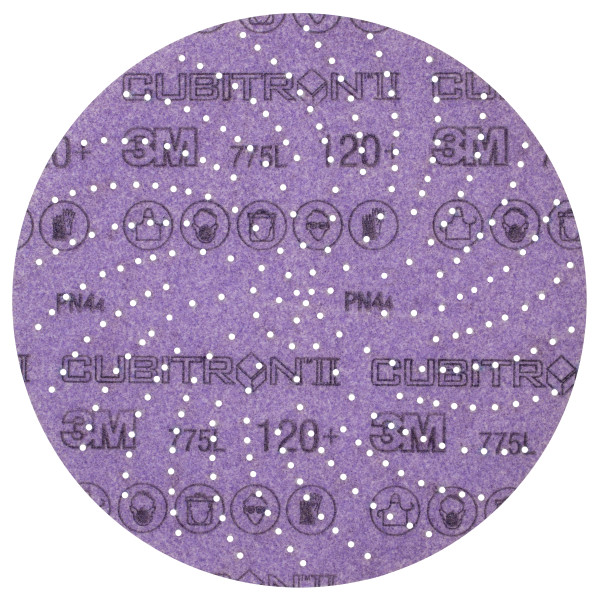 3Mâ„¢ Cubitronâ„¢ II Hookitâ„¢ Clean Sanding Film Disc, 152 mm, Clean Sand, 400+, 775L (50 pcs)