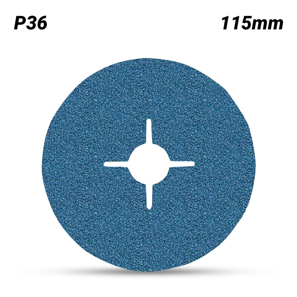 3M™ Fibre Disc Blue 115mm x 22mm (4 Slots) P36, 581C, 61748 (200 pcs)