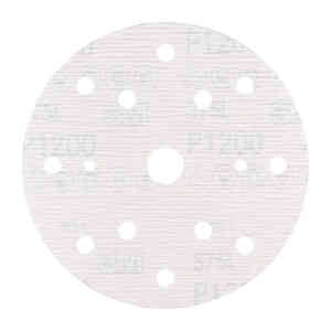3M™ Hookit™ Film Disc, 150 mm/ 6" x NH 15 Holes P1200, (50 pcs) 375L