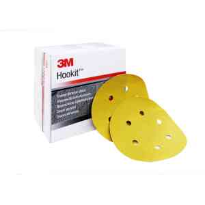 3M™ Hookit™ Paper Disc, 152 mm/ 6", 6-Hole, P150, 255P (50 pcs)
