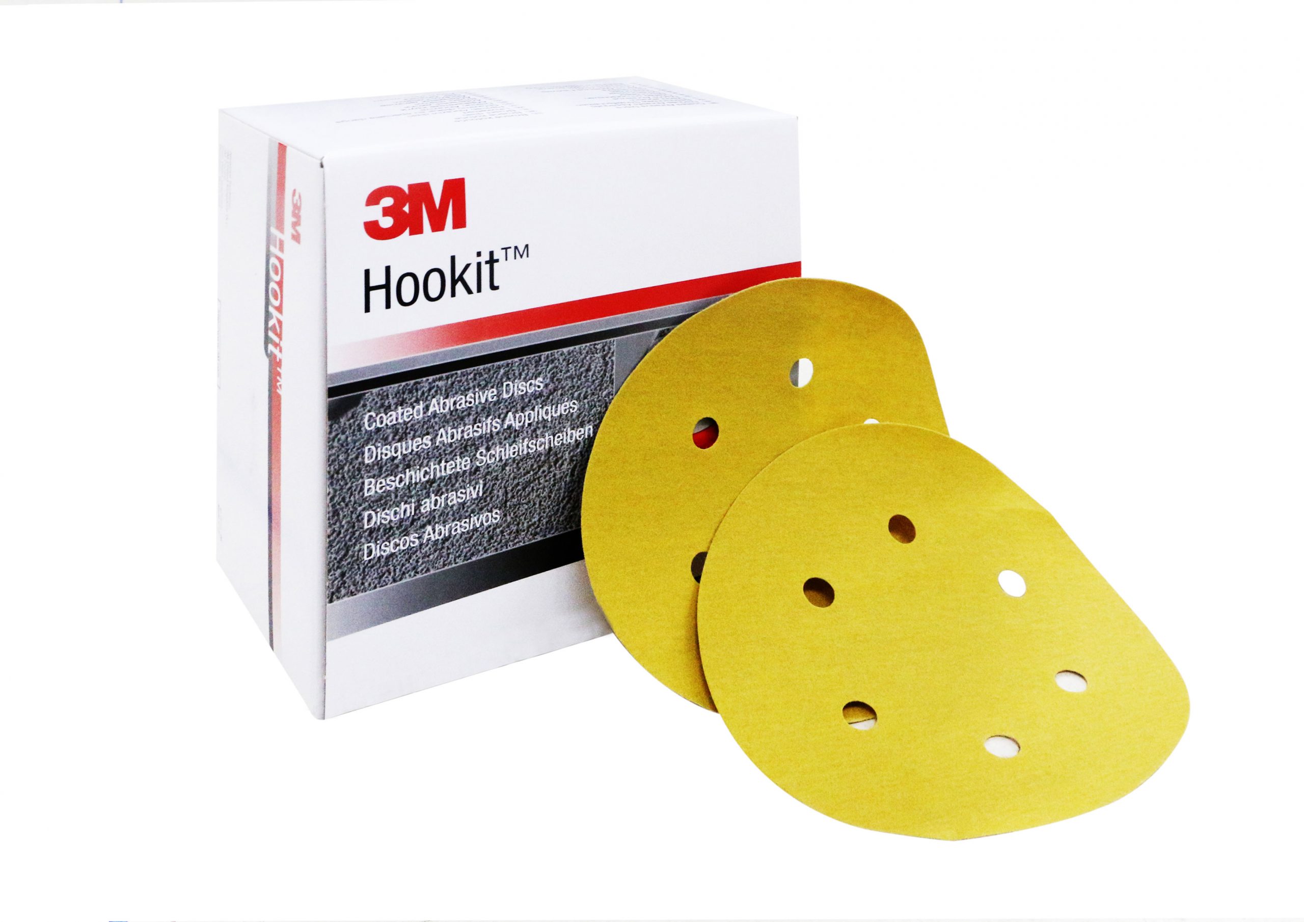 3M™ Hookit™ Paper Disc, 152 mm/ 6", 6-Hole, P240, 255P (50 pcs)